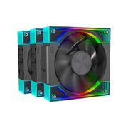 ANT ESPORTS QUARTZFLOW 120MM 3 IN 1 ARGB CASE FAN KIT BLACK - SWIFT PERIPHERALS1091938