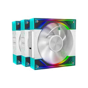 ANT ESPORTS QUARTZFLOW 120MM 3 IN 1 ARGB CASE FAN KIT WHITE - SWIFT PERIPHERALS1091939