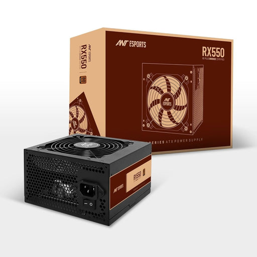 ANT ESPORTS RX550 80 PLUS BRONZE POWER SUPPLY - SWIFT PERIPHERALS1091428