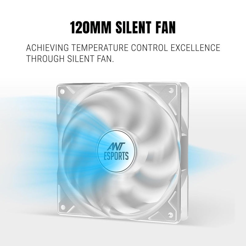 ANT ESPORTS RX650 650 WATT 80 PLUS BRONZE CERTIFIED POWER SUPPLY - WHITE - SWIFT PERIPHERALS1093163