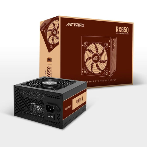 ANT ESPORTS RX650 80 PLUS BRONZE POWER SUPPLY - SWIFT PERIPHERALS1091424
