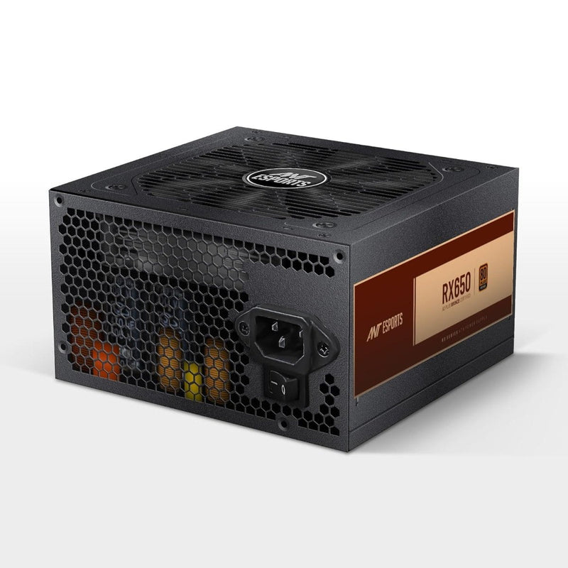 ANT ESPORTS RX650 80 PLUS BRONZE POWER SUPPLY - SWIFT PERIPHERALS1091424