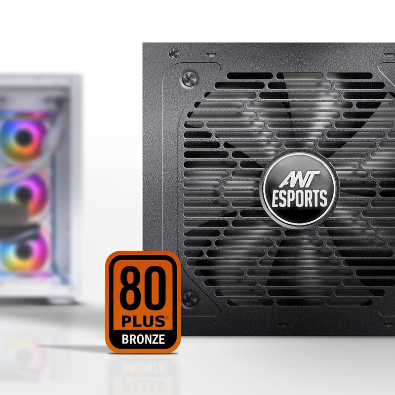 ANT ESPORTS RX850 80 PLUS BRONZE POWER SUPPLY - SWIFT PERIPHERALS1091429
