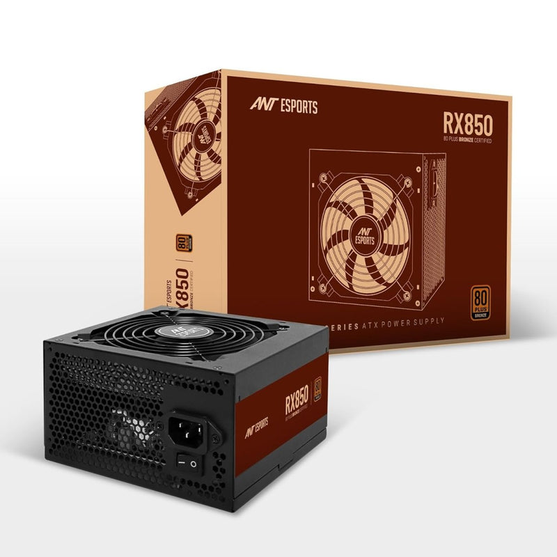 ANT ESPORTS RX850 80 PLUS BRONZE POWER SUPPLY - SWIFT PERIPHERALS1091429
