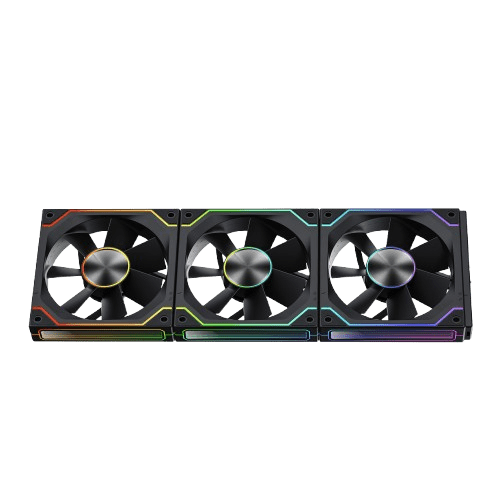 ANT ESPORTS SHIFTFLOW 120MM 3 IN 1 ARGB CASE FAN KIT BLACK - SWIFT PERIPHERALS1091936