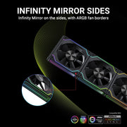 ANT ESPORTS SHIFTFLOW 120MM 3 IN 1 ARGB CASE FAN KIT BLACK - SWIFT PERIPHERALS1091936