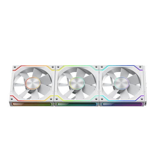 ANT ESPORTS SHIFTFLOW 120MM 3 IN 1 ARGB CASE FAN KIT WHITE - SWIFT PERIPHERALS1091937