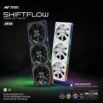 ANT ESPORTS SHIFTFLOW 120MM 3 IN 1 ARGB CASE FAN KIT WHITE - SWIFT PERIPHERALS1091937