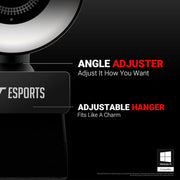 ANT ESPORTS STREAMCAM 120 - WEB CAMERA - BLACK - SWIFT PERIPHERALSAEPP0018