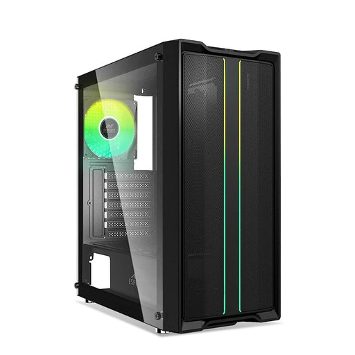 ANT ESPORTS SX3 MID - TOWER E - ATX CABINET BLACK - SWIFT PERIPHERALS1085720