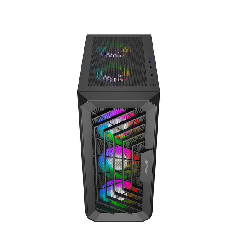 ANT ESPORTS SX5 MID - TOWER ATX CABINET BLACK - SWIFT PERIPHERALS1085114