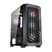 ANT ESPORTS SX5 MID - TOWER ATX CABINET BLACK - SWIFT PERIPHERALS1085114