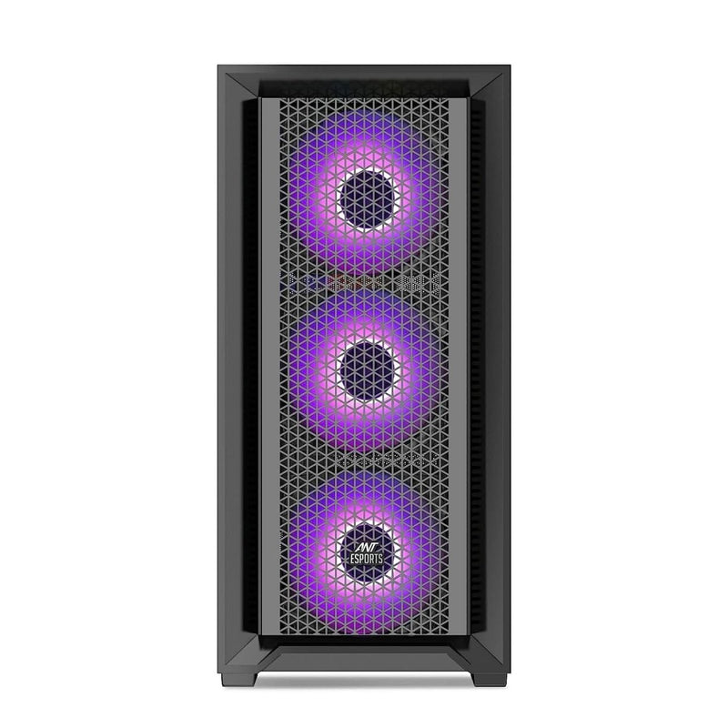 ANT ESPORTS SX7 MID - TOWER ATX CABINET BLACK - SWIFT PERIPHERALS1085463