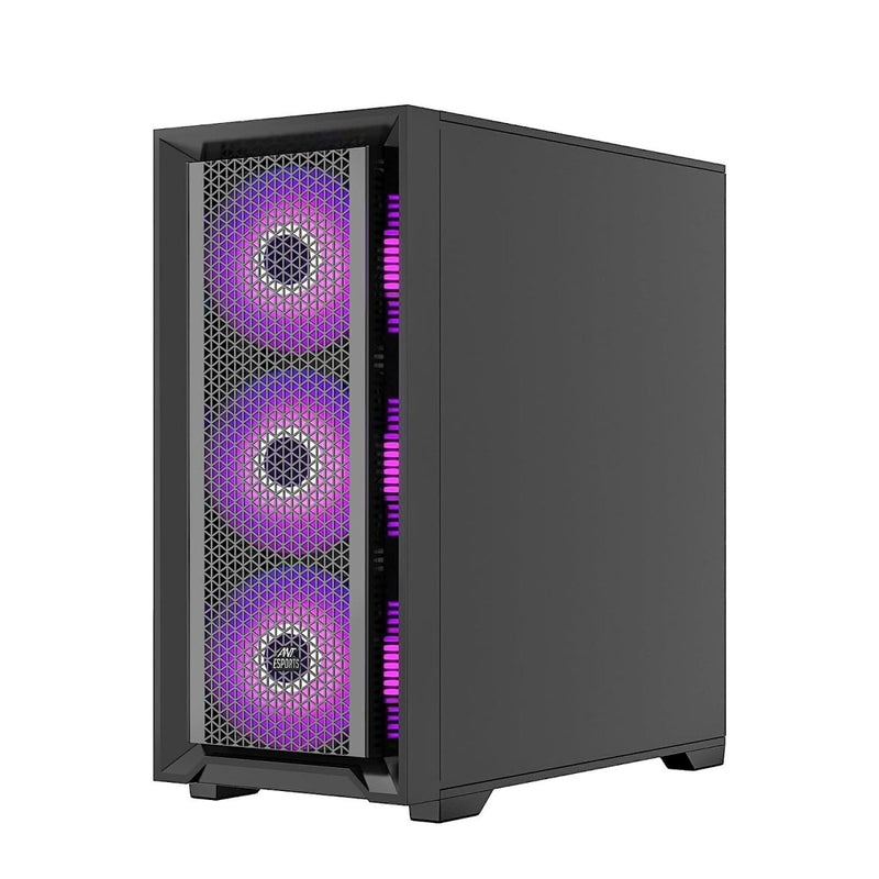 ANT ESPORTS SX7 MID - TOWER ATX CABINET BLACK - SWIFT PERIPHERALS1085463