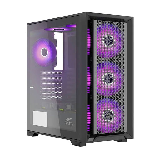 ANT ESPORTS SX7 MID - TOWER ATX CABINET BLACK - SWIFT PERIPHERALS1085463