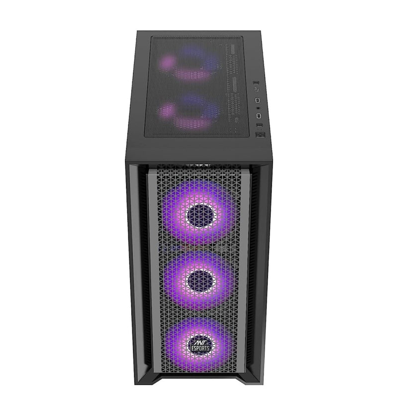 ANT ESPORTS SX7 MID - TOWER ATX CABINET BLACK - SWIFT PERIPHERALS1085463