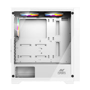 ANT ESPORTS SX7 MID - TOWER ATX CABINET WHITE - SWIFT PERIPHERALS1085115