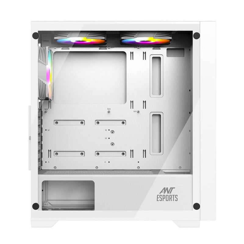 ANT ESPORTS SX7 MID - TOWER ATX CABINET WHITE - SWIFT PERIPHERALS1085115