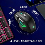 ANT ESPORTS THUNDER 30 WIRED MECHANICAL GAMING KEYBOARD MOUSE COMBO - SWIFT PERIPHERALS1092898