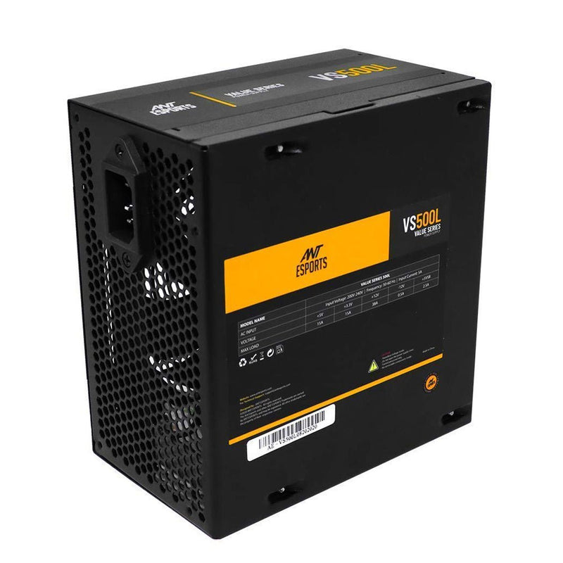 Ant Esports VS500L 500W Non - Modular 80 Plus Bronze SMPS Power Supply - SWIFT PERIPHERALSVS500L