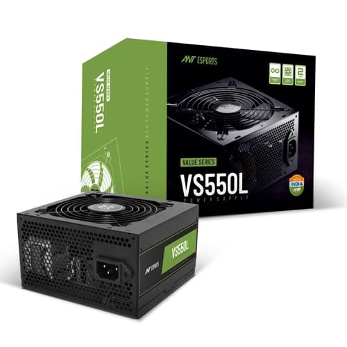 ANT ESPORTS VS550L 550 WATT SMPS - SWIFT PERIPHERALS1093242