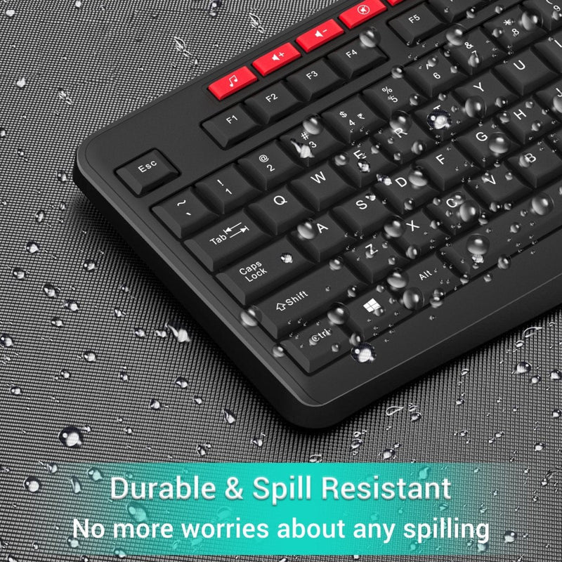 ANT ESPORTS WK200 PROFESSIONAL WIRELESS KEYBOARD & MOUSE COMBO BLACK (R - 41285455) (ETA - SD - 20241110953) (ETA - SD - 20241110999) - SWIFT PERIPHERALSANTP0044