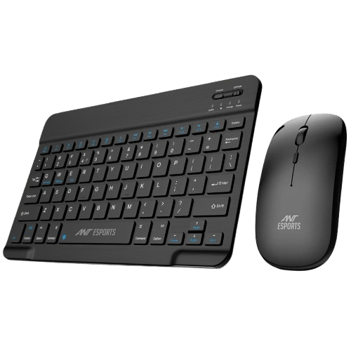 ANT ESPORTS WKM11 WIRELESS KEYBOARD & MOUSE COMBO - BLACK (ETA - SD - 20221009069)(ETA - SD - 20221009067) - SWIFT PERIPHERALSAEPP0201