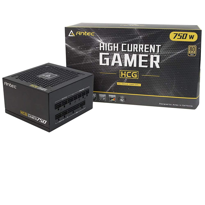ANTEC 750W HCG750 80 PLUS GOLD FULLY MODULAR SMPS - SWIFT PERIPHERALS101780