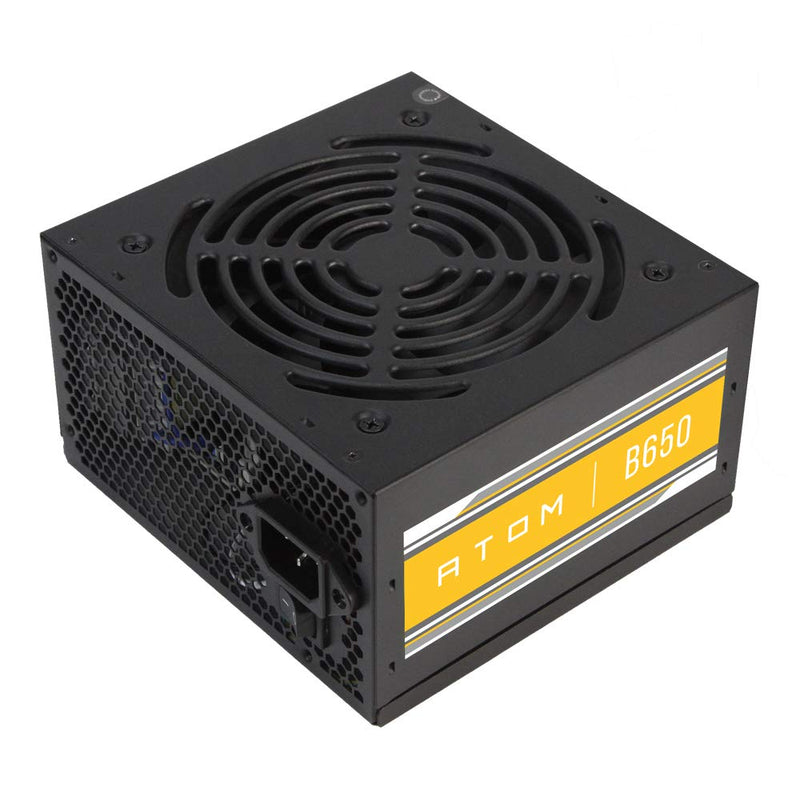 ANTEC ATOM 650W B650 BRONZE 80 PLUS BRONZE NON MODULAR SMPS - SWIFT PERIPHERALS101777