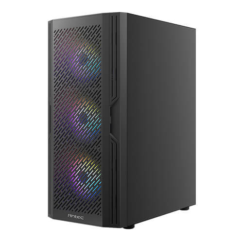 ANTEC AX20 ELITE FRGB (ATX) MID TOWER CABINET (BLACK) - SWIFT PERIPHERALS0-761345-10066-3