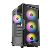 ANTEC AX61 ELITE MESH ARGB (ATX) MID TOWER CABINET (BLACK) - SWIFT PERIPHERALS0-761345-10069-4