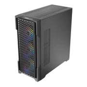 Antec AX90 Tempered Glass Side Panel ATX Mid Tower Gaming Cabinet - Black - SWIFT PERIPHERALSAntec-AX90
