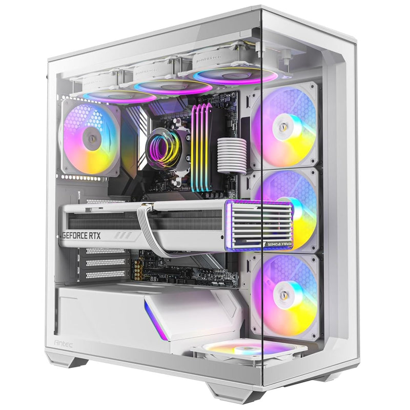 ANTEC C3 ARGB (ATX) MID TOWER CABINET (WHITE) - SWIFT PERIPHERALS0-761345-10032-8
