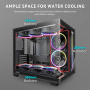 ANTEC C5 ARGB (ATX) MID TOWER CABINET (BLACK) - SWIFT PERIPHERALS1093912