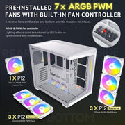 ANTEC C5 ARGB (ATX) MID TOWER CABINET (WHITE) - SWIFT PERIPHERALS1093493