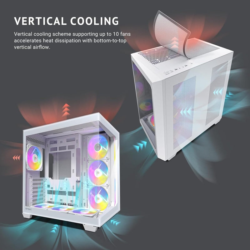ANTEC C5 ARGB (ATX) MID TOWER CABINET (WHITE) - SWIFT PERIPHERALS1093493