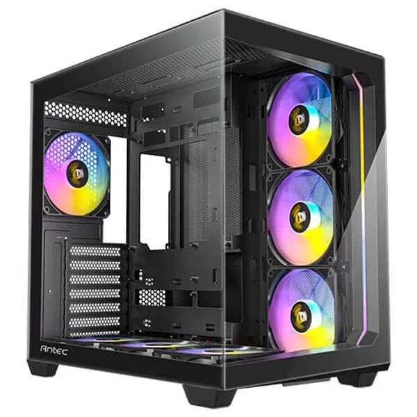 ANTEC CONSTELLATION SERIES C5 ARGB Tempered Glass Side Panel ATX Mid Tower Gaming Cabinet - Black - SWIFT PERIPHERALSC5-BLACK-ARGB