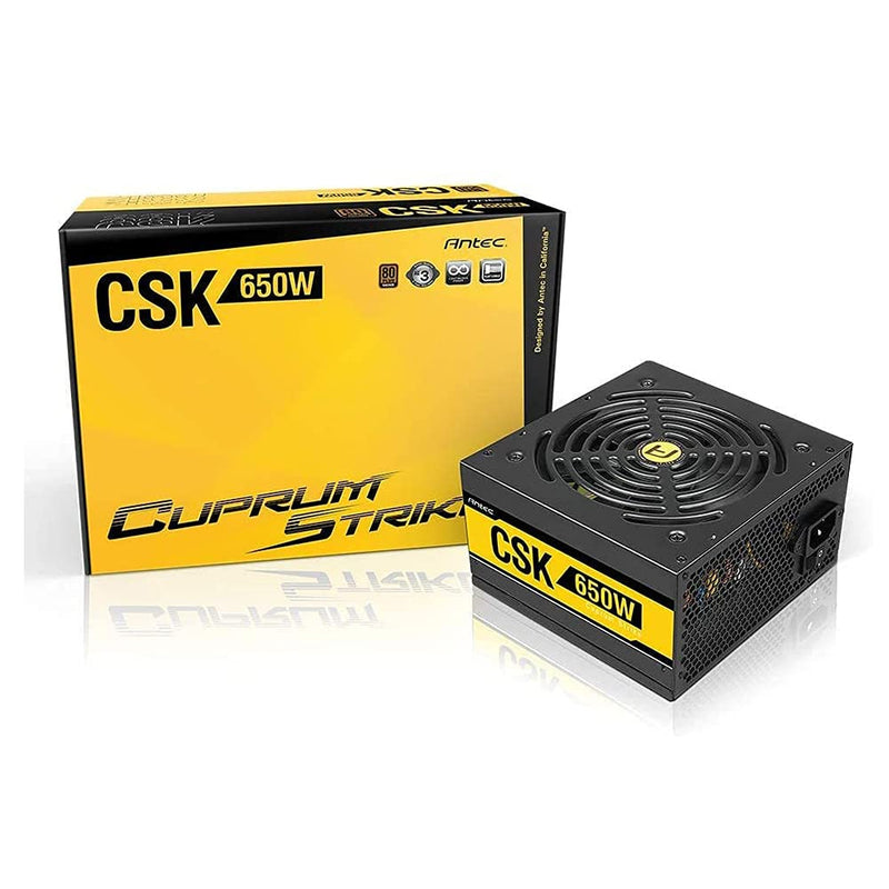 ANTEC CSK650 650 WATT 80 PLUS BRONZE SMPS - SWIFT PERIPHERALS0-761345-11748-7