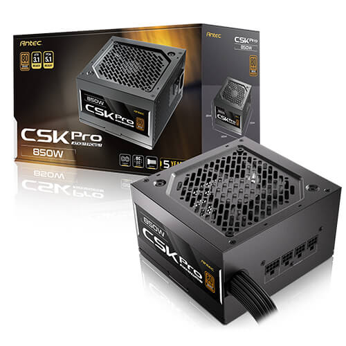 ANTEC CSK850 PRO ATX 3.1 80 PLUS BRONZE SEMI - MODULAR SMPS - SWIFT PERIPHERALS1093541