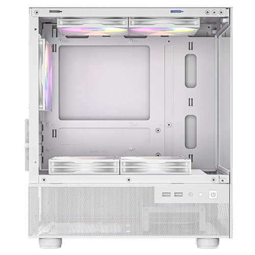 ANTEC CX200M RGB ELITE (M - ATX) MINI TOWER CABINET (WHITE) - SWIFT PERIPHERALS0-761345-10026-7