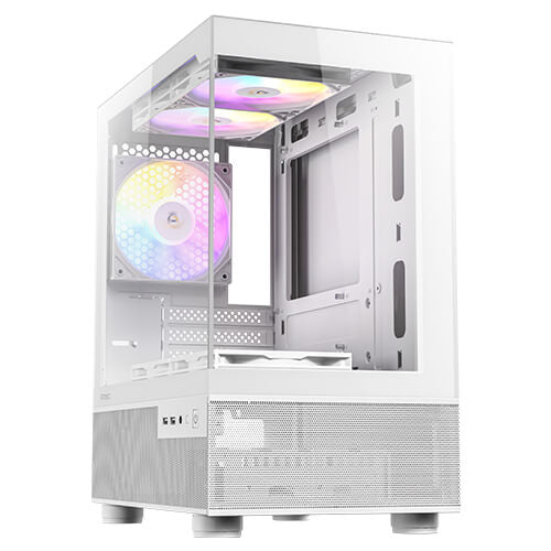 ANTEC CX200M RGB ELITE (M - ATX) MINI TOWER CABINET (WHITE) - SWIFT PERIPHERALS0-761345-10026-7