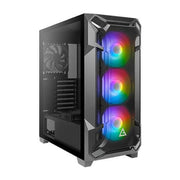 ANTEC DF600 FLUX ARGB (ATX) MID TOWER CABINET (BLACK) - SWIFT PERIPHERALS0-761345-80060-0