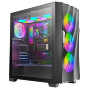 ANTEC DF700 FLUX ARGB ATX MID TOWER CABINET (BLACK) - SWIFT PERIPHERALS0-761345-80070-9