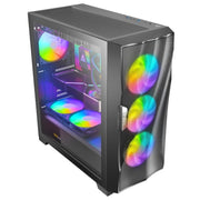 ANTEC DF700 FLUX ARGB ATX MID TOWER CABINET (BLACK) - SWIFT PERIPHERALS0-761345-80070-9