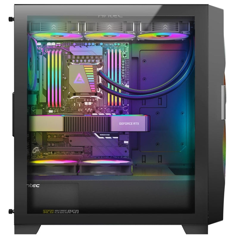 ANTEC DF700 FLUX ARGB ATX MID TOWER CABINET (BLACK) - SWIFT PERIPHERALS0-761345-80070-9