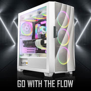 ANTEC DF700 FLUX MID - TOWER ATX CABINET WHITE - SWIFT PERIPHERALS1084528
