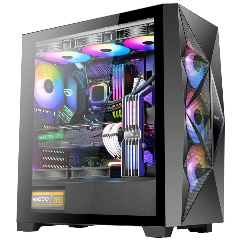 ANTEC DF800 FLUX ARGB (ATX) MID TOWER CABINET (BLACK) - SWIFT PERIPHERALS0-761345-80081-5