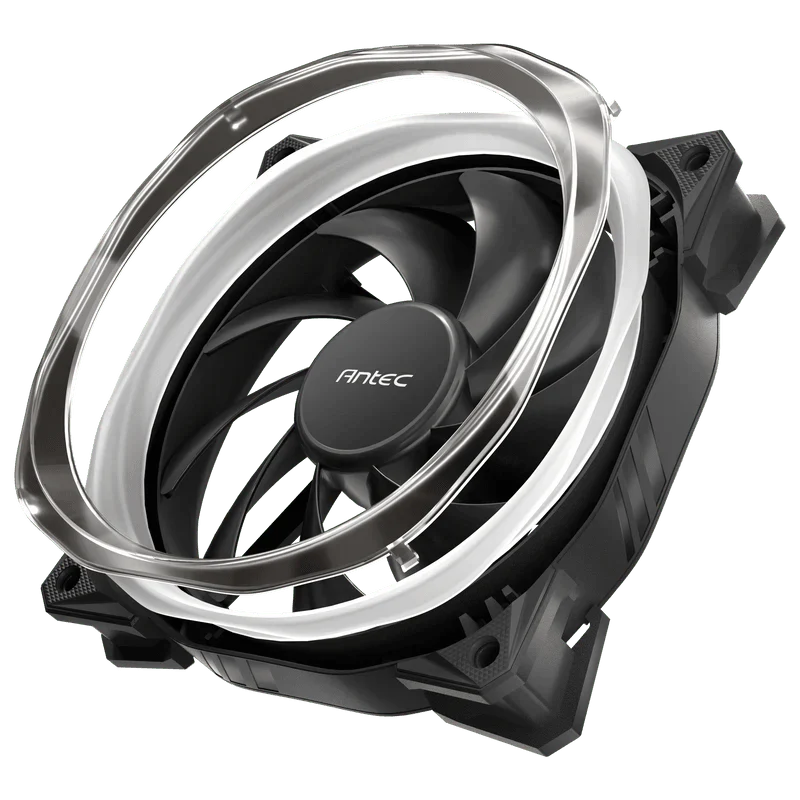 ANTEC FUSION 120 ARGB BLACK - 120MM ARGB CABINET FAN (SINGLE PACK) - SWIFT PERIPHERALS0-761345-57009-1