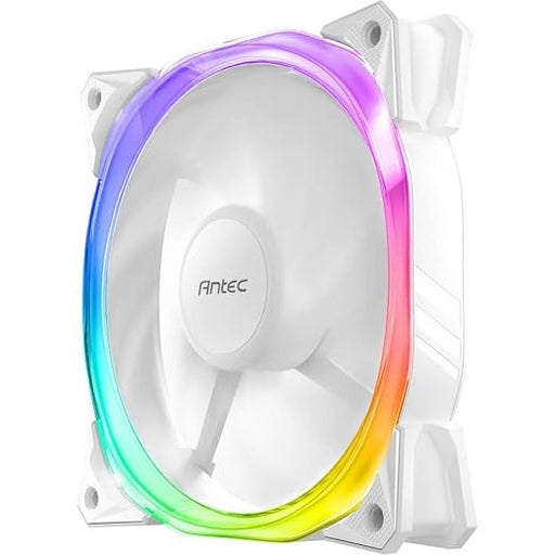 ANTEC FUSION 120 ARGB WHITE - 120MM ARGB CABINET FAN (SINGLE PACK) - SWIFT PERIPHERALS0-761345-74045-6