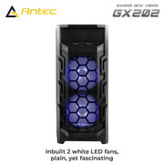 ANTEC GX202 MID - TOWER CABINET - SWIFT PERIPHERALS100303
